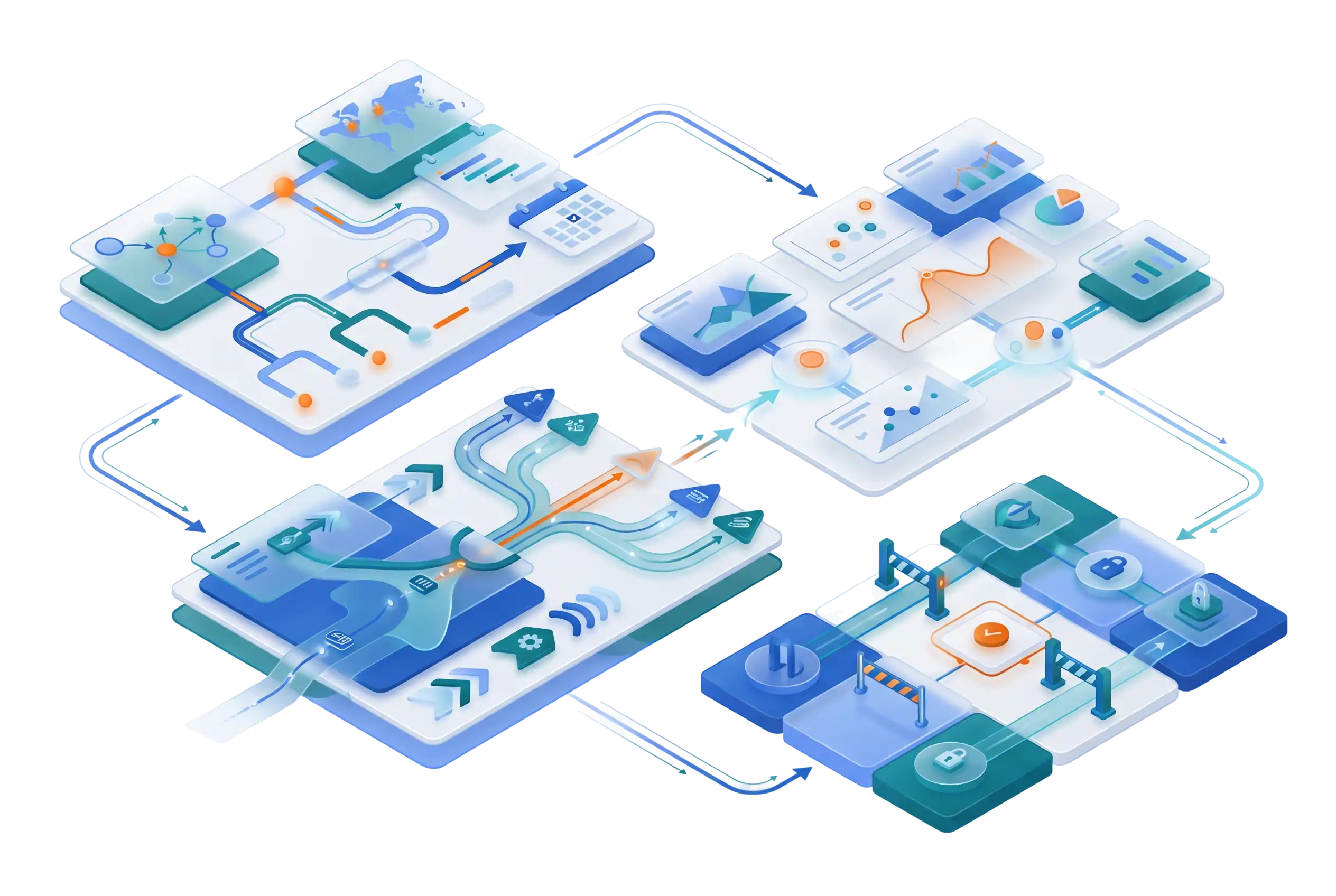 Synapic planning and workflow: unified execution